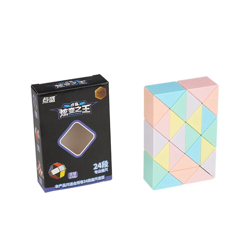 Magic Snake Ruler Puzzle 24 36 48 60 72 Segments Stress Reliever Toys ...