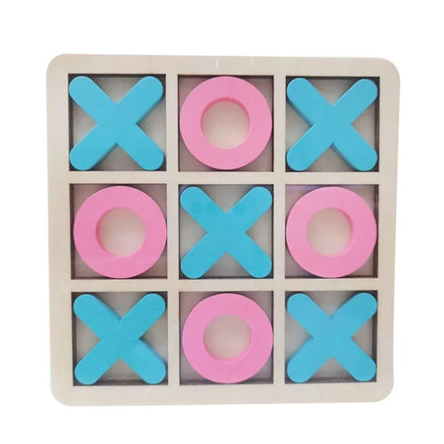 Montessori Wooden Toy Mini Chess Play Game Jigsaw Board Games Early - MEACAOFG
