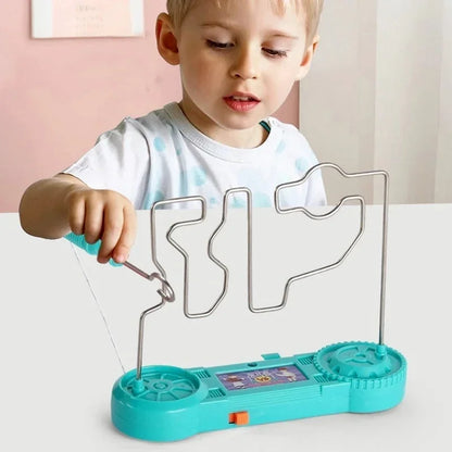 Touch Maze Game Party Funny Game Science Experiment Toys Electric - MEACAOFG