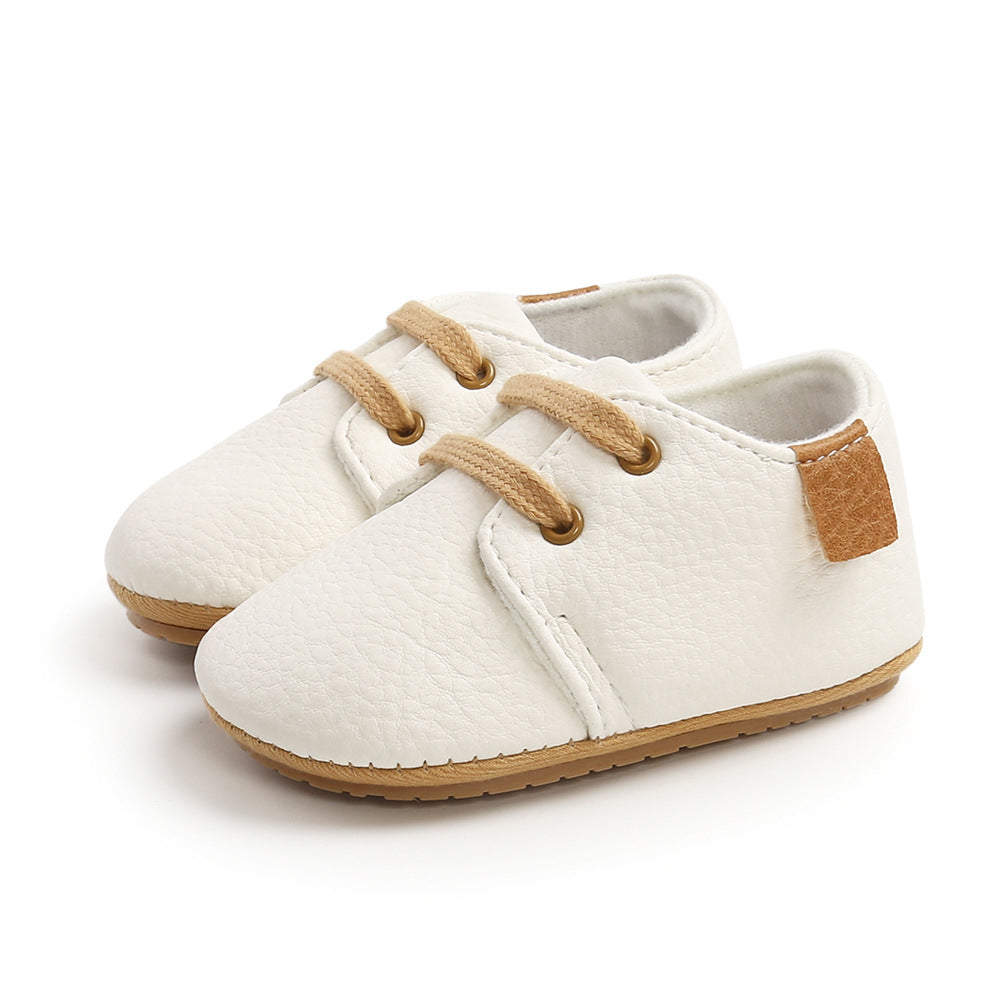 Slip-On Moccasins - White