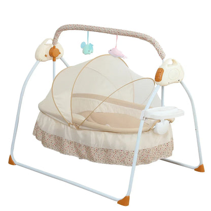 Electric Auto-Swing Crib