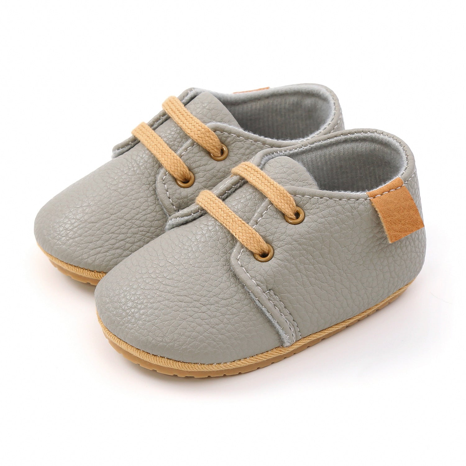 Slip-On Moccasins - Gray