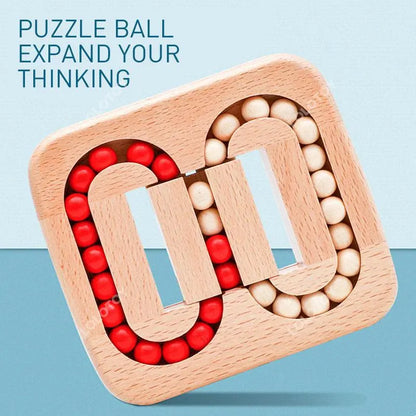 Wooden Puzzle Ball Toys  Luban Lock for Children Educational Early - MEACAOFG