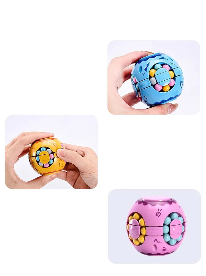 Rotating Bean Intelligence Fingertip Cube for Kids Finger Gyro - MEACAOFG