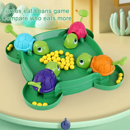 Safe Beans Toy Easy to Control Colorful Eat Ball Turtle Board Game - MEACAOFG