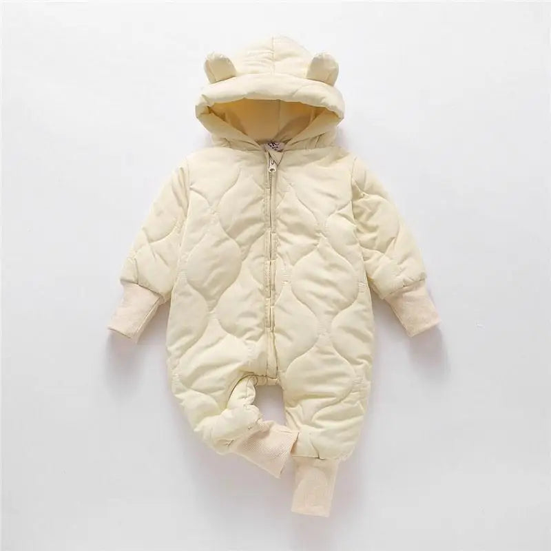Cute Bear Ear Baby Jumpsuit