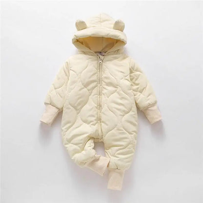Cute Bear Ear Baby Jumpsuit
