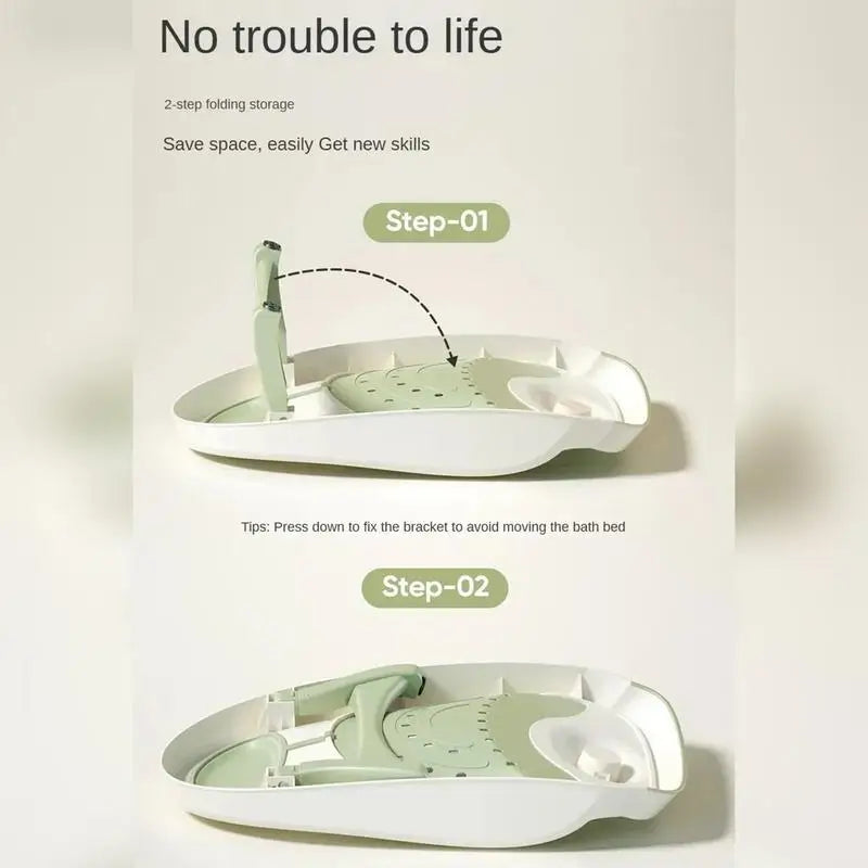 Ergonomic Infant Bathtub Shower Seat