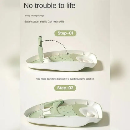 Ergonomic Infant Bathtub Shower Seat
