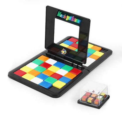 Kids Color Battle Square Race Game Parent-Child Square Desktop Puzzles - MEACAOFG