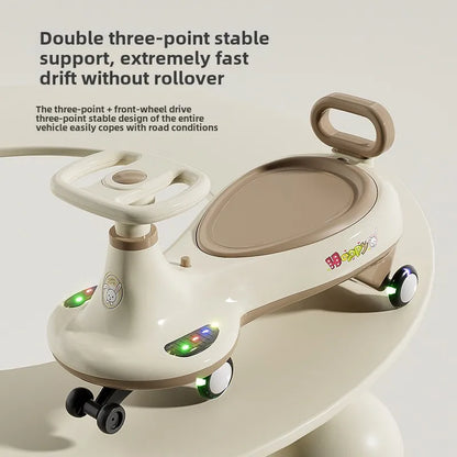 Battery version Children's twist bike