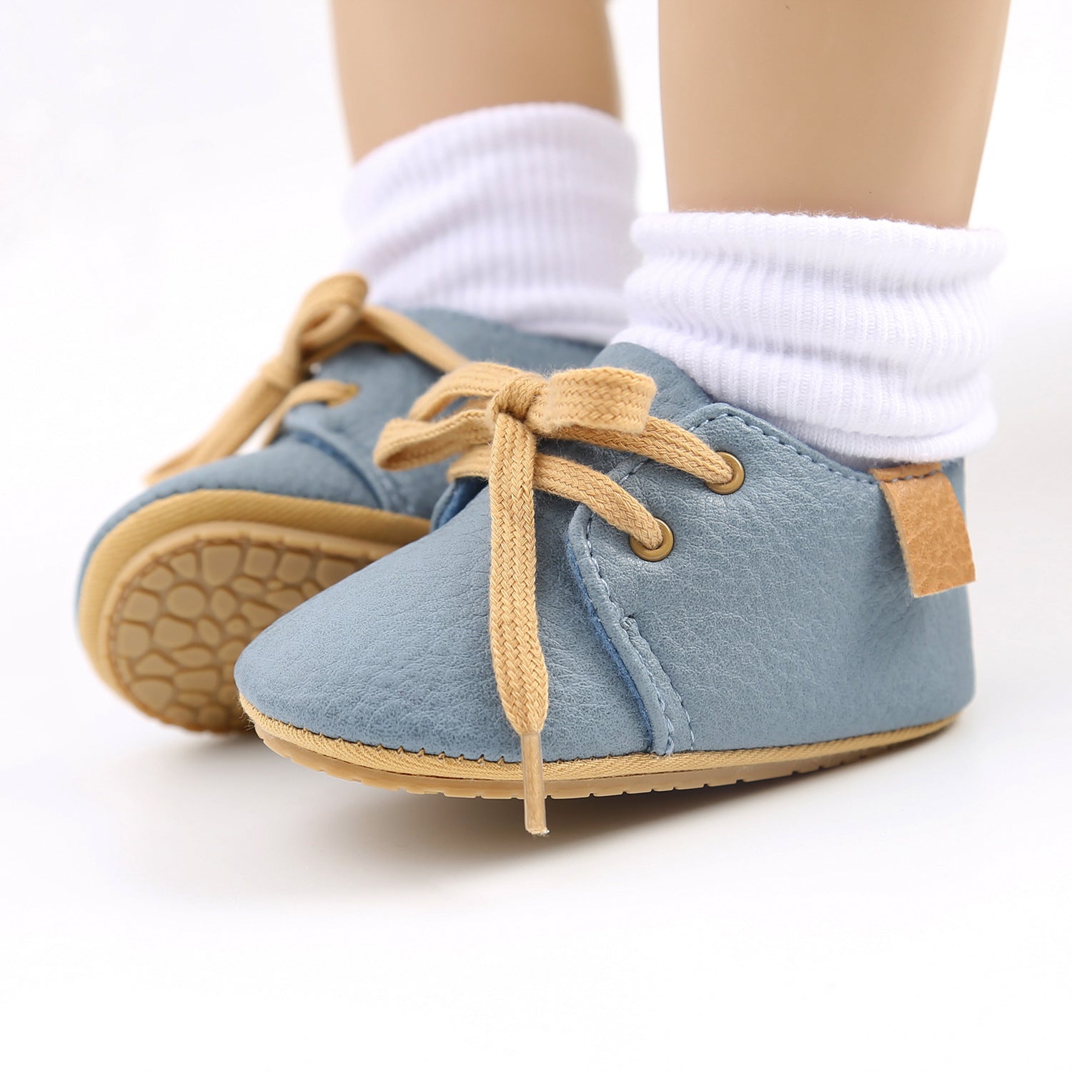 Slip-On Moccasins - Blue