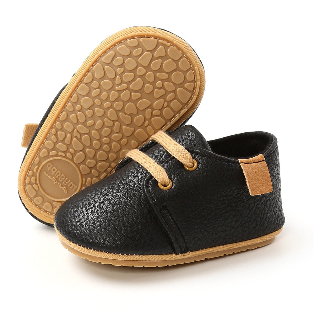Slip-On Moccasins - Black