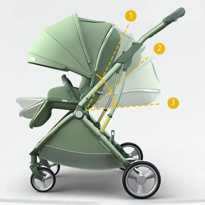 Portable Foldable Baby Stroller