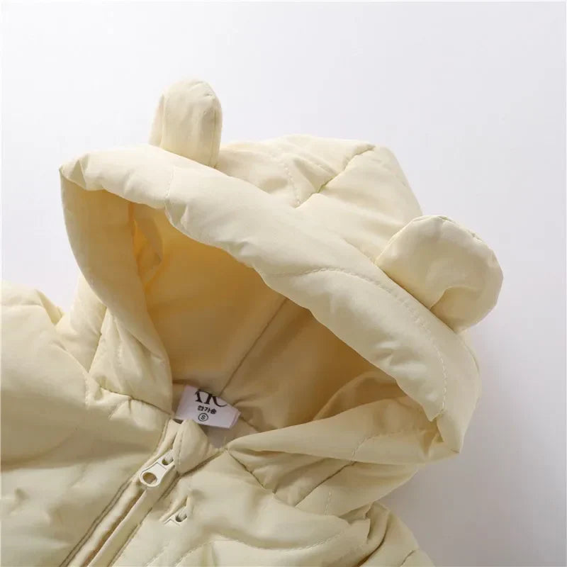 Cute Bear Ear Baby Jumpsuit