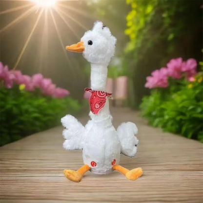 Talking Dancing Duck Plushie Toy