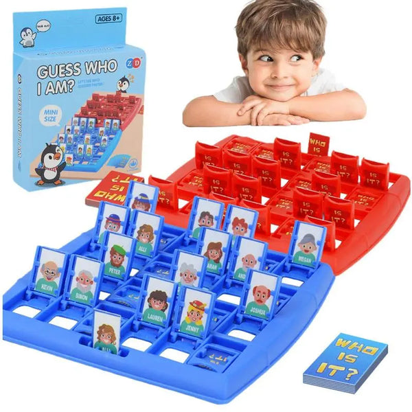 Guess Who Am I Classic Board Game Memory Training Parent Child Leisure - MEACAOFG