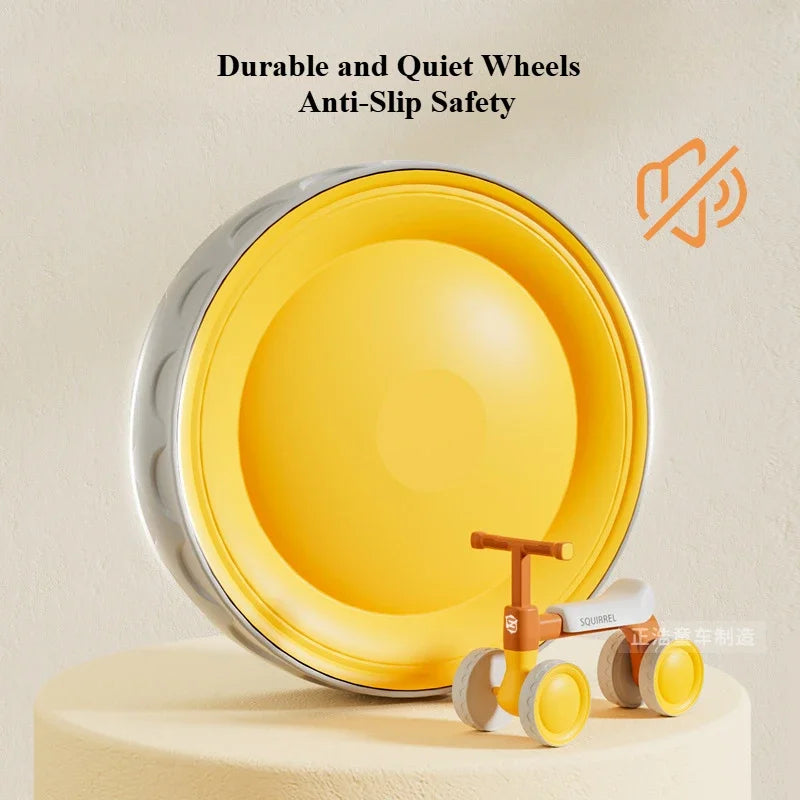 Baby Four-Wheel Walker Balance Bike