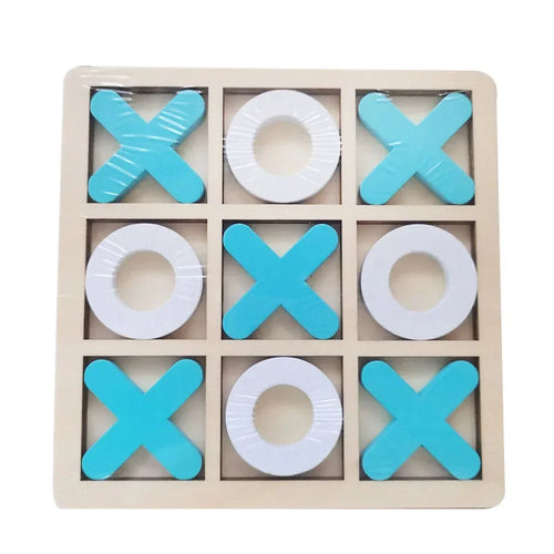 Montessori Wooden Toy Mini Chess Play Game Jigsaw Board Games Early - MEACAOFG