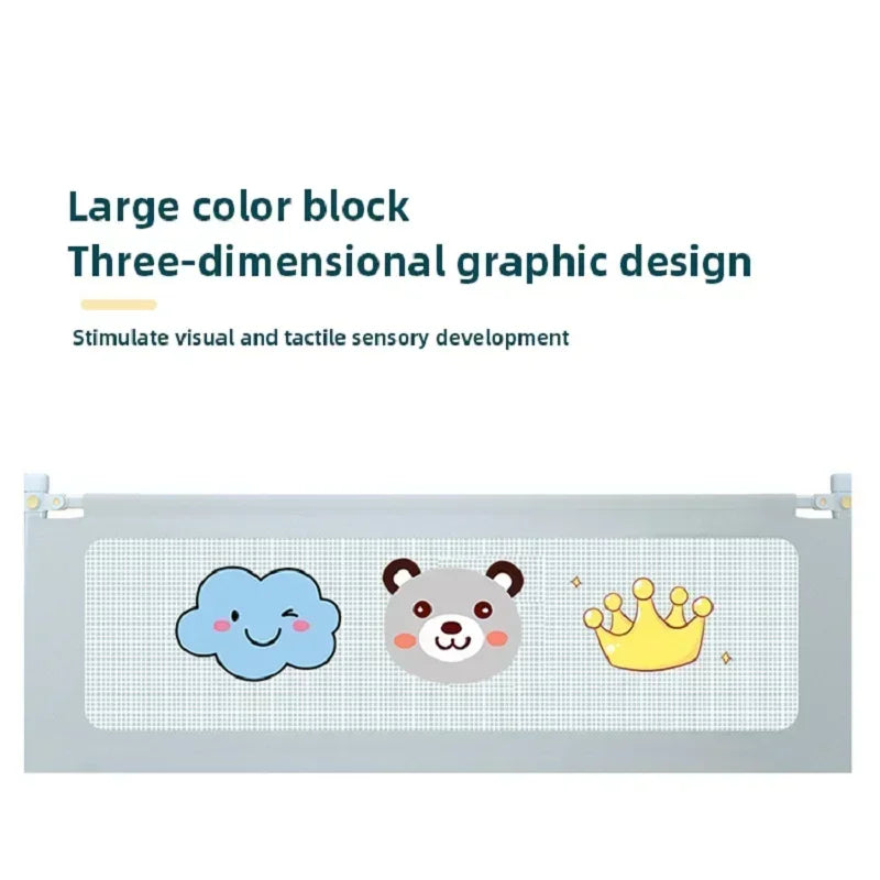 Children Bed Anti-Fall Fence