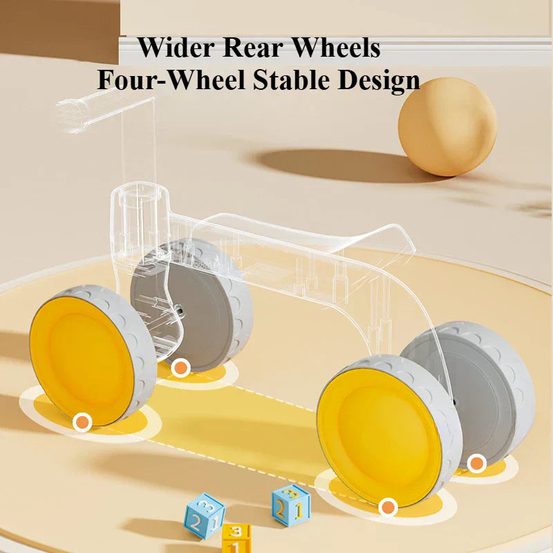 Baby Four-Wheel Walker Balance Bike