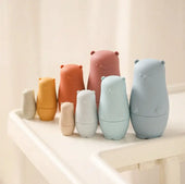 4 Piece Silicone Russian Bear Dolls