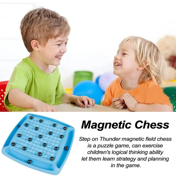 Magnetic Chess Set Board Game For Adults And Kids Interactive Brain - MEACAOFG