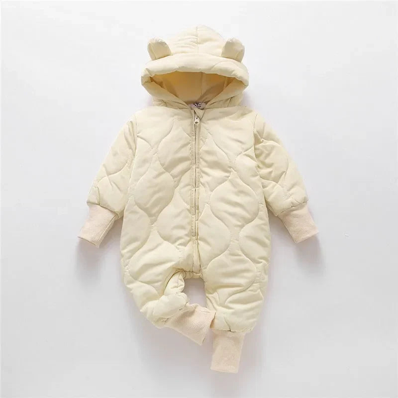 Cute Bear Ear Baby Jumpsuit