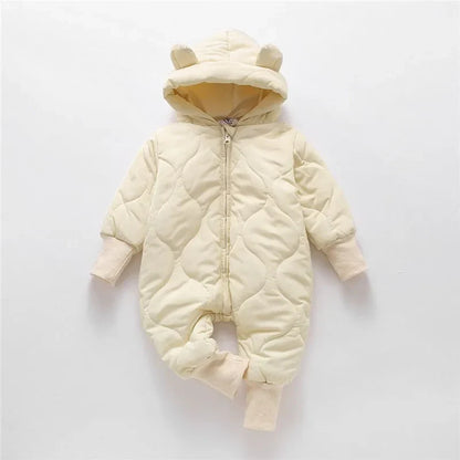 Cute Bear Ear Baby Jumpsuit