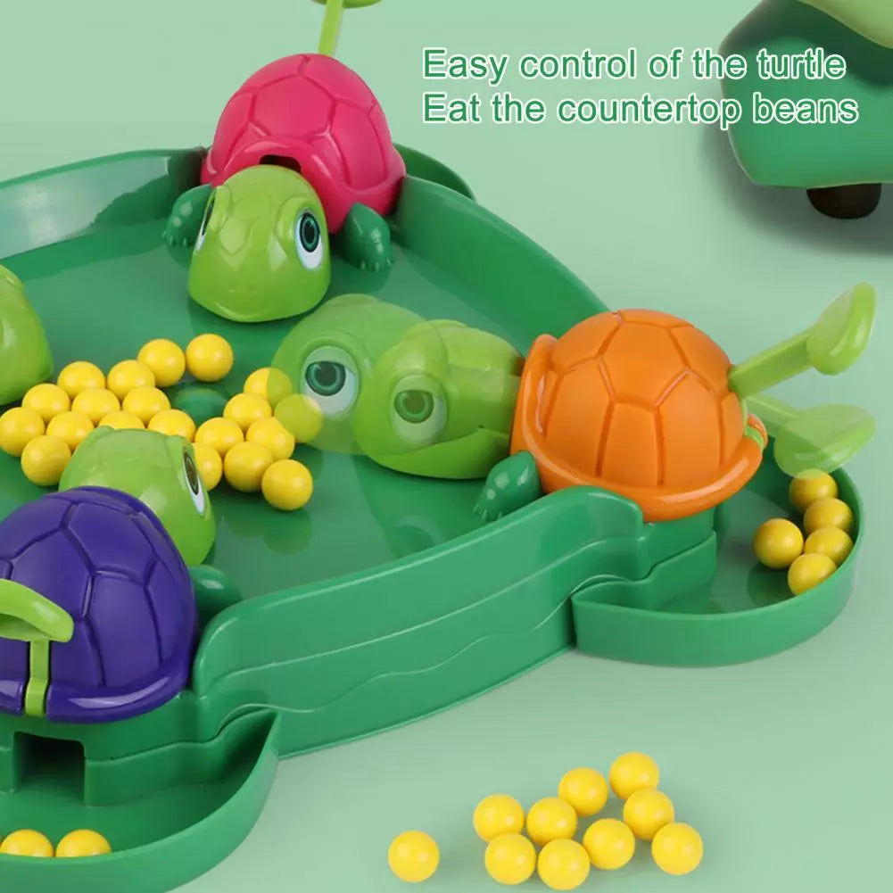 Safe Beans Toy Easy to Control Colorful Eat Ball Turtle Board Game - MEACAOFG