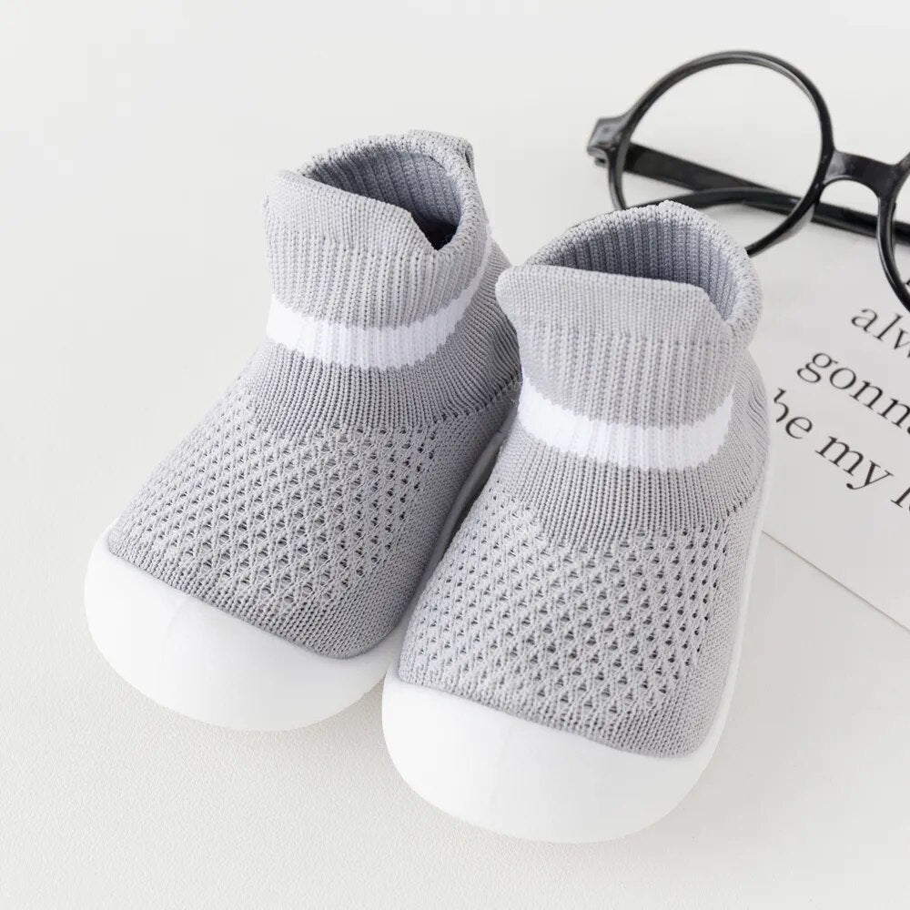 Baby Shoes - Solid Gray