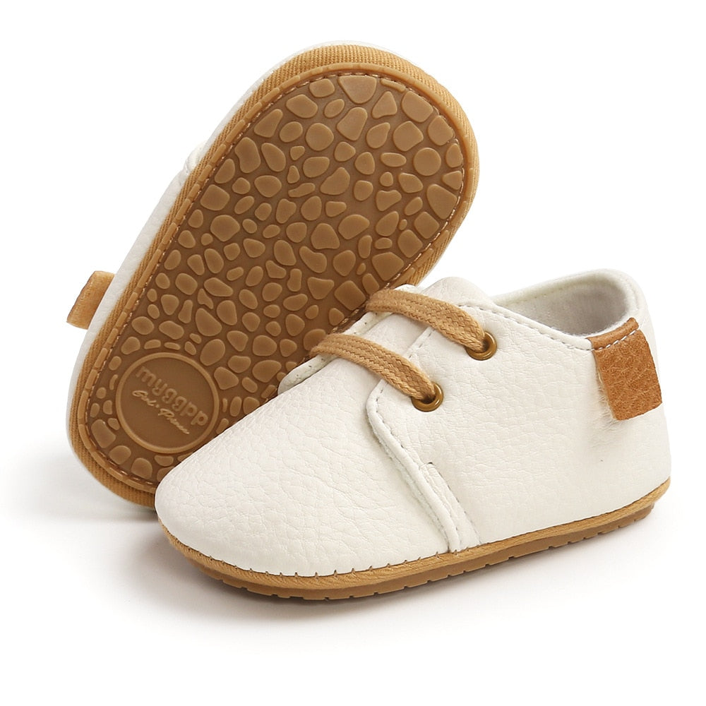 Slip-On Moccasins - White