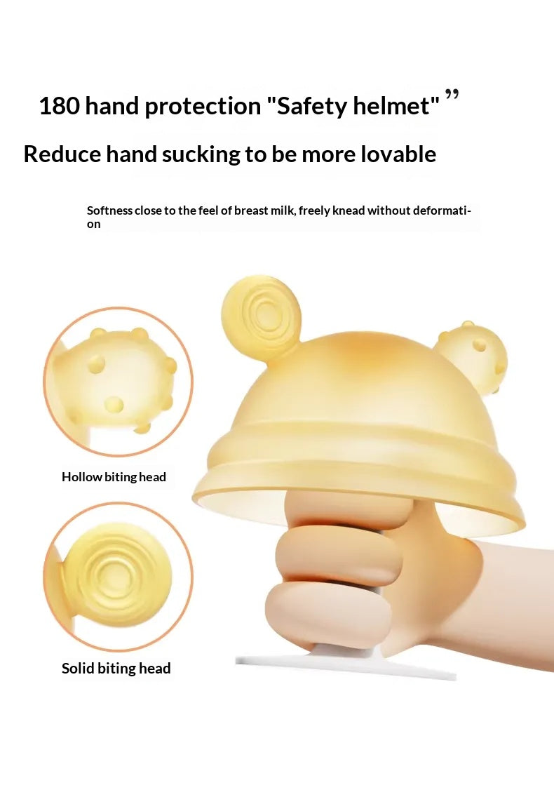 Soft Silicone Baby Teether - Safe BPA-Free Teething Toy for Infants 3-12 Months