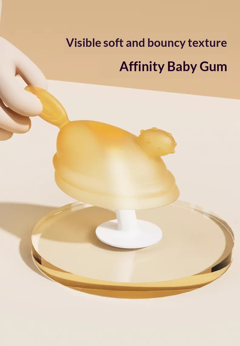 Soft Silicone Baby Teether - Safe BPA-Free Teething Toy for Infants 3-12 Months