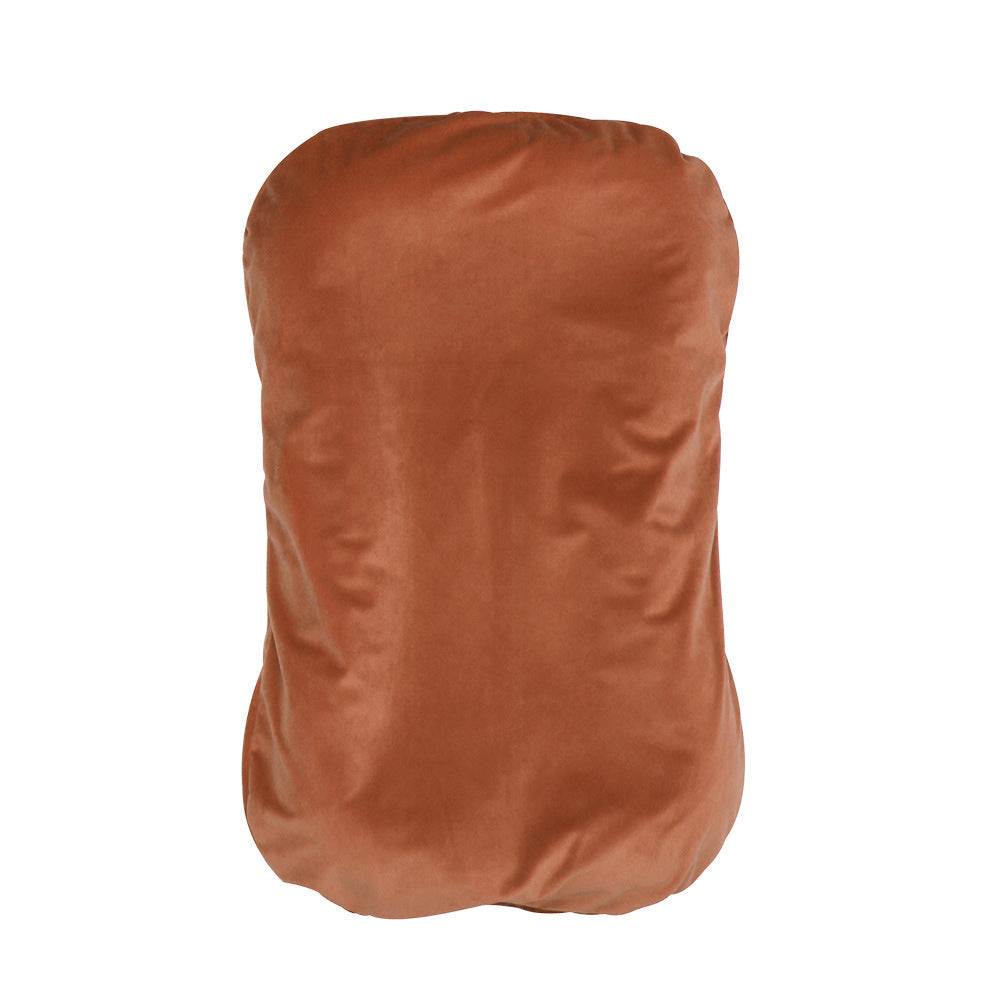 Chestnut brown soft baby lounger cushion product view