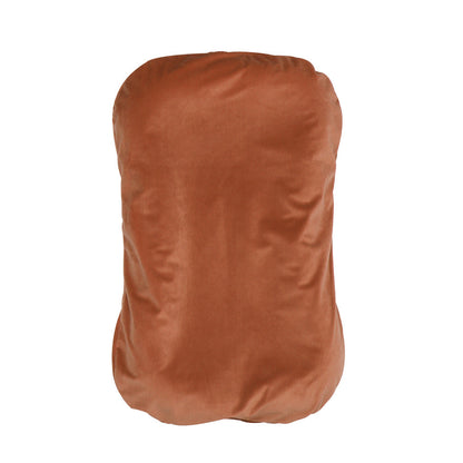 Chestnut brown soft baby lounger cushion product view
