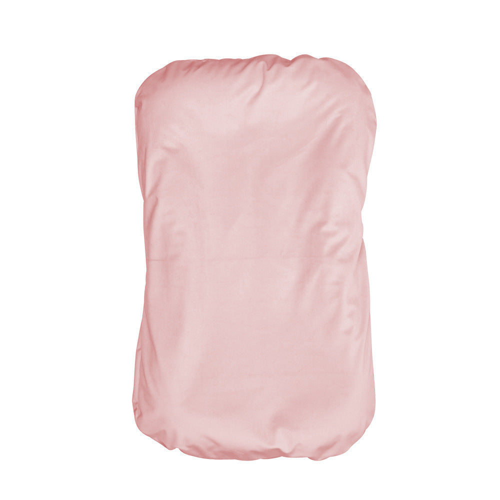 Soft pink baby lounger cushion product display