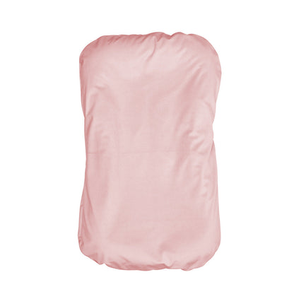 Soft pink baby lounger cushion product display