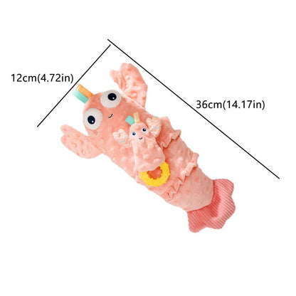 Patting Hand for Baby Sleep, 14inch Plush Lobster Baby Butt Patter Toy