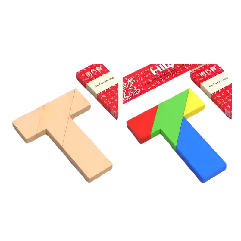 T Word Puzzle Jigsaw Puzzle 100 Questions-MEACAOFG