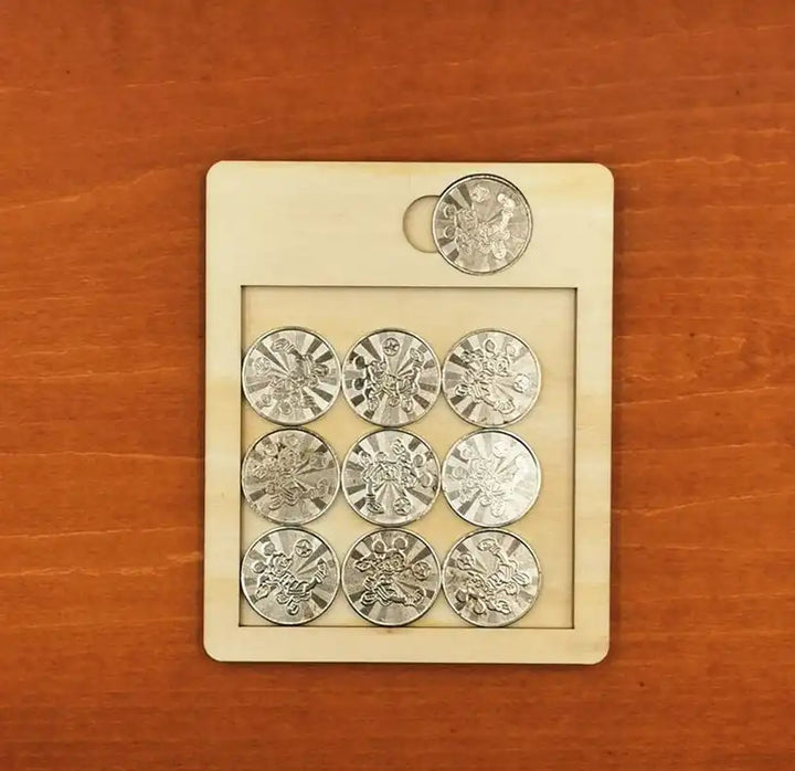 Ten Coin Puzzle-MEACAOFG