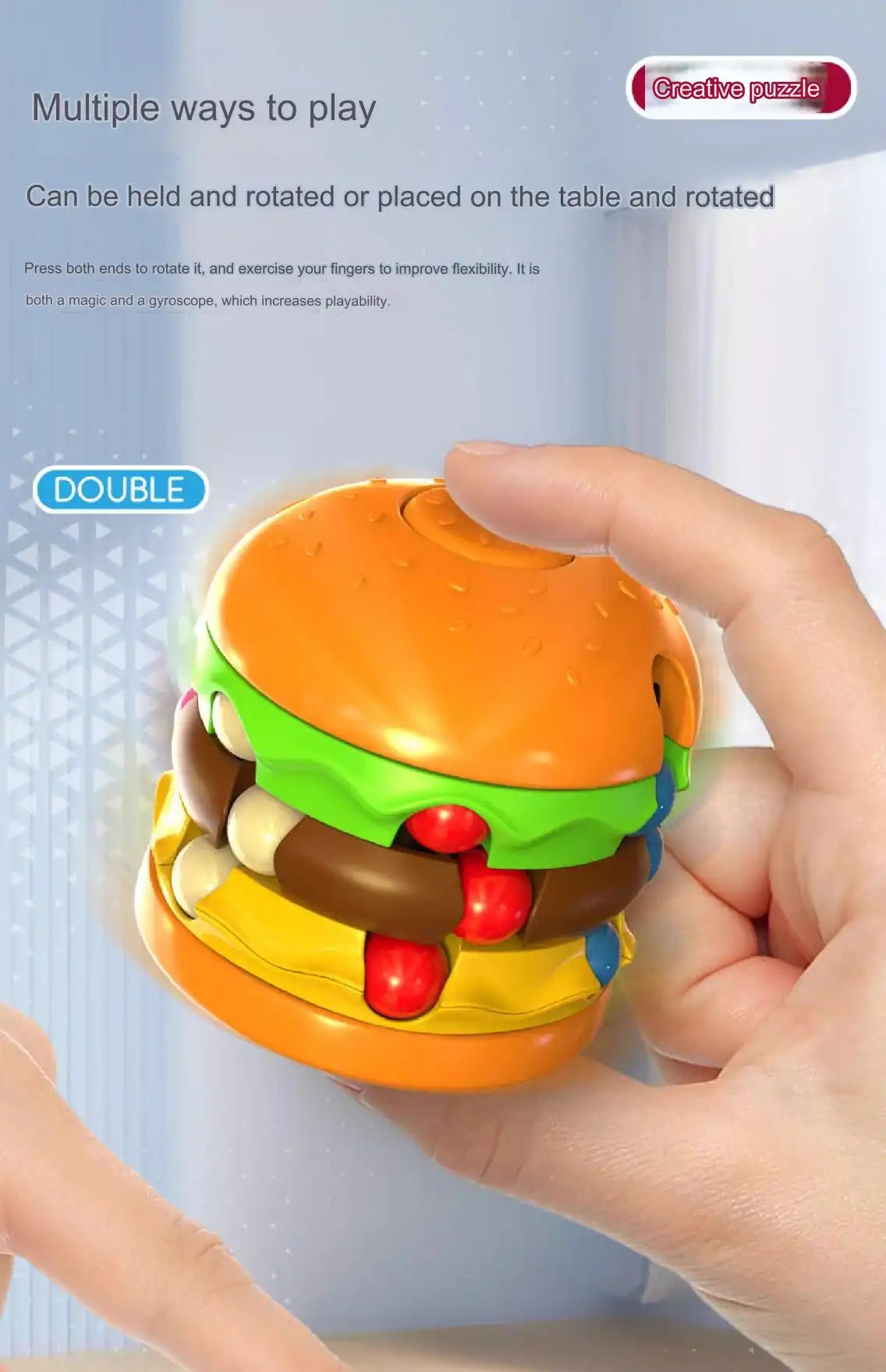 The Burger and Fries Spin Mimic-MEACAOFG