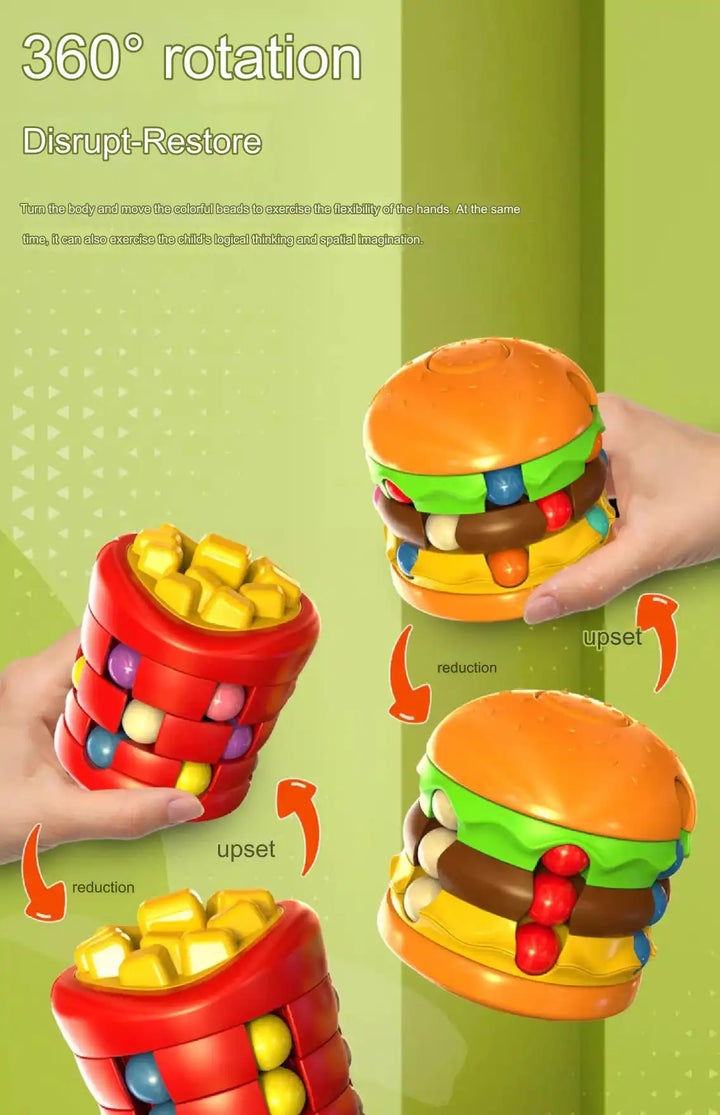 The Burger and Fries Spin Mimic-MEACAOFG