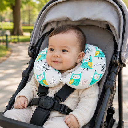 U-Shaped Baby Travel & Neck Support Pillow