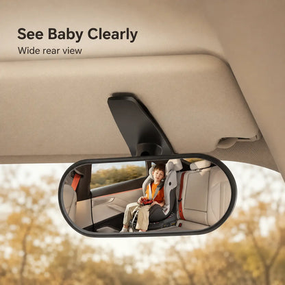 Wide Convex View Backseat Baby Car Mirror