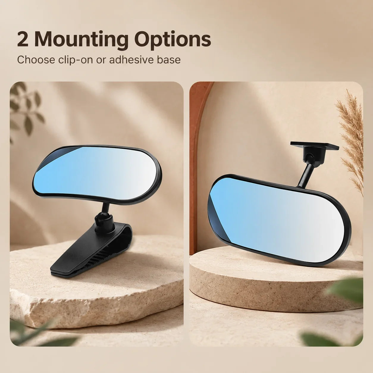 Wide Convex View Backseat Baby Car Mirror