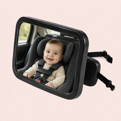 XL Baby Car Mirror for Rear Facing