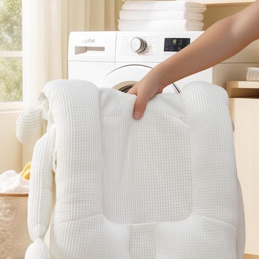 Breathable stripe cotton cover of anti reflux baby lounger