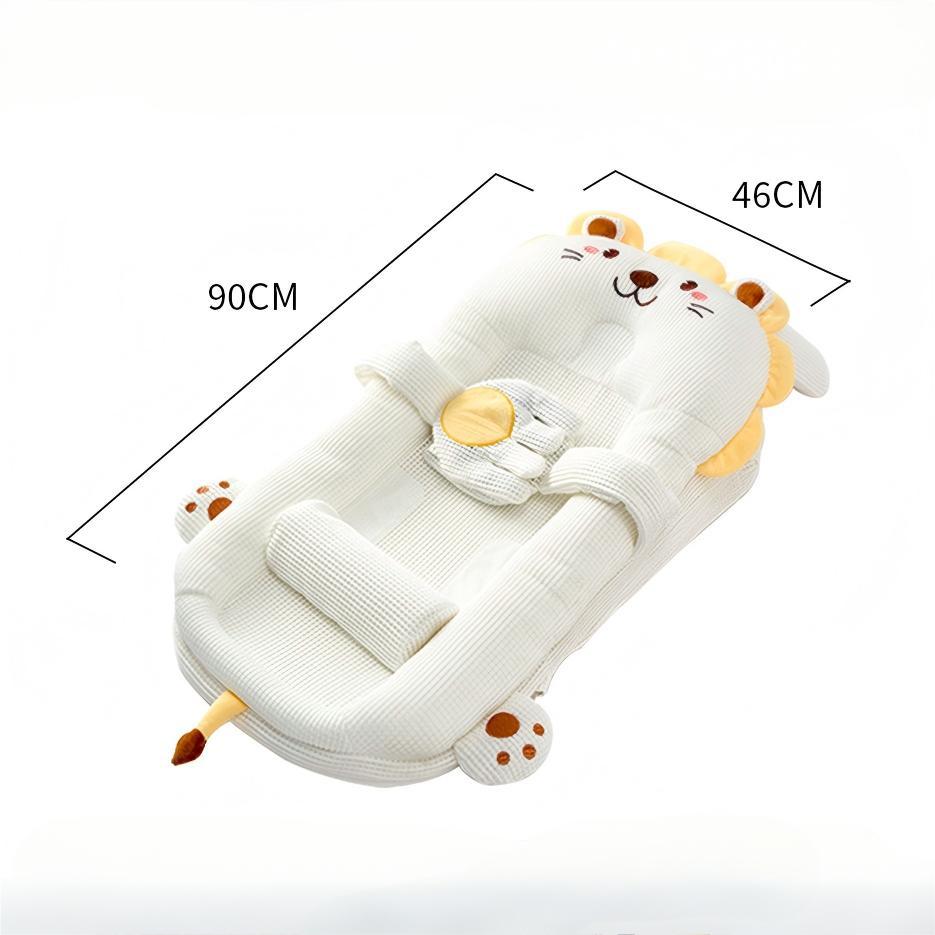 Size dimensions of anti reflux baby lounger 90 by 46 cm