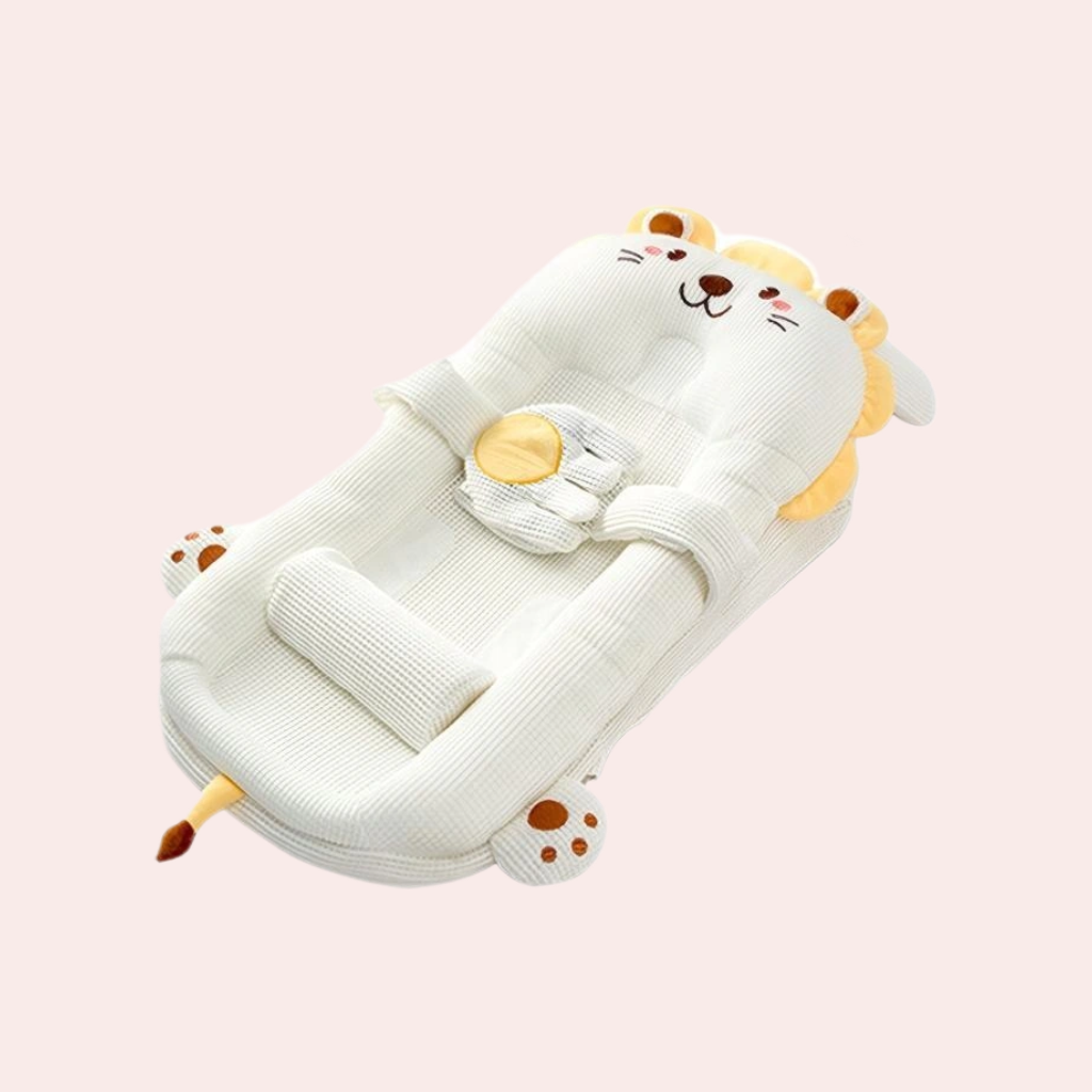 anti reflux baby lounger with soothing hug support